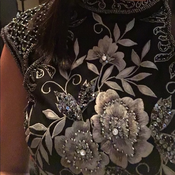 Jovani black beaded dress - Picture 4 of 8